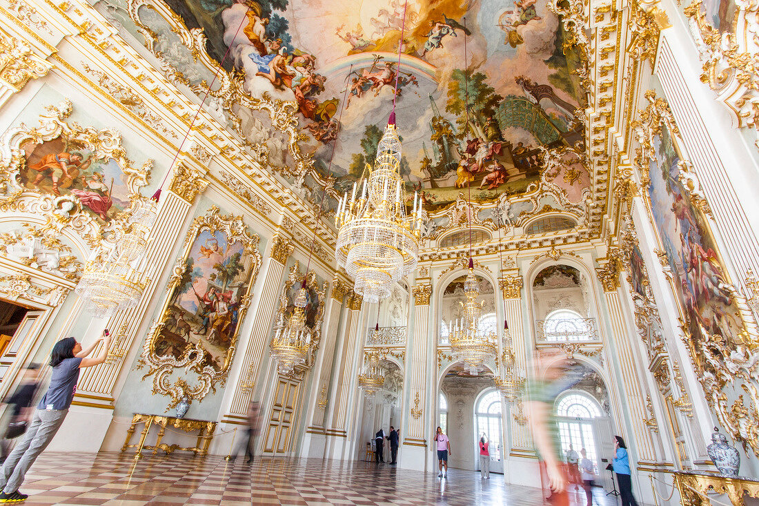 Deutschland, München, Schloss Nymphenburg, Festsaal