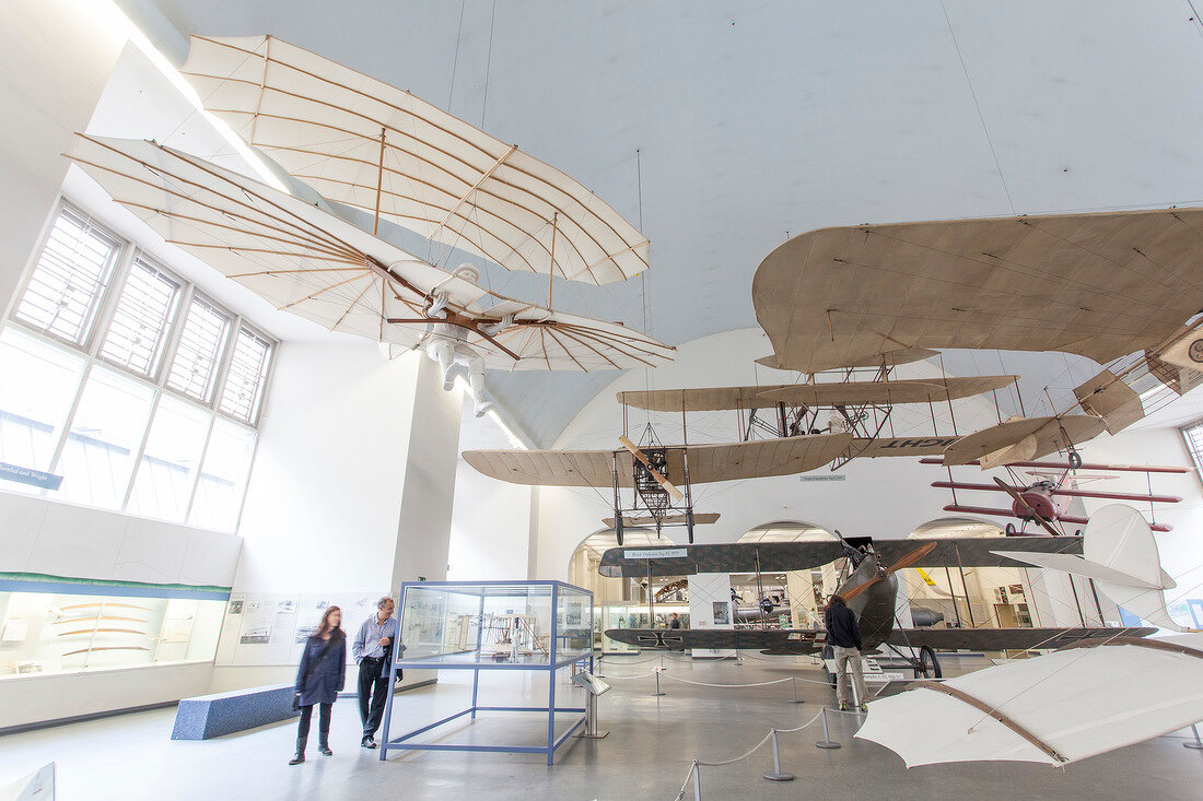 Deutschland, München, Deutsches Museum.Abteilung Luftfahrt.