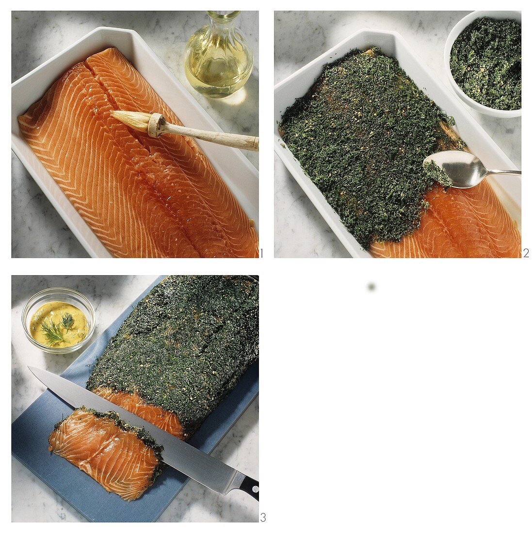 Graved Lachs zubereiten