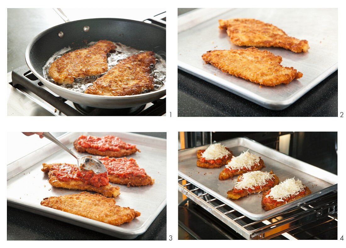 Chicken Parmesan zubereiten