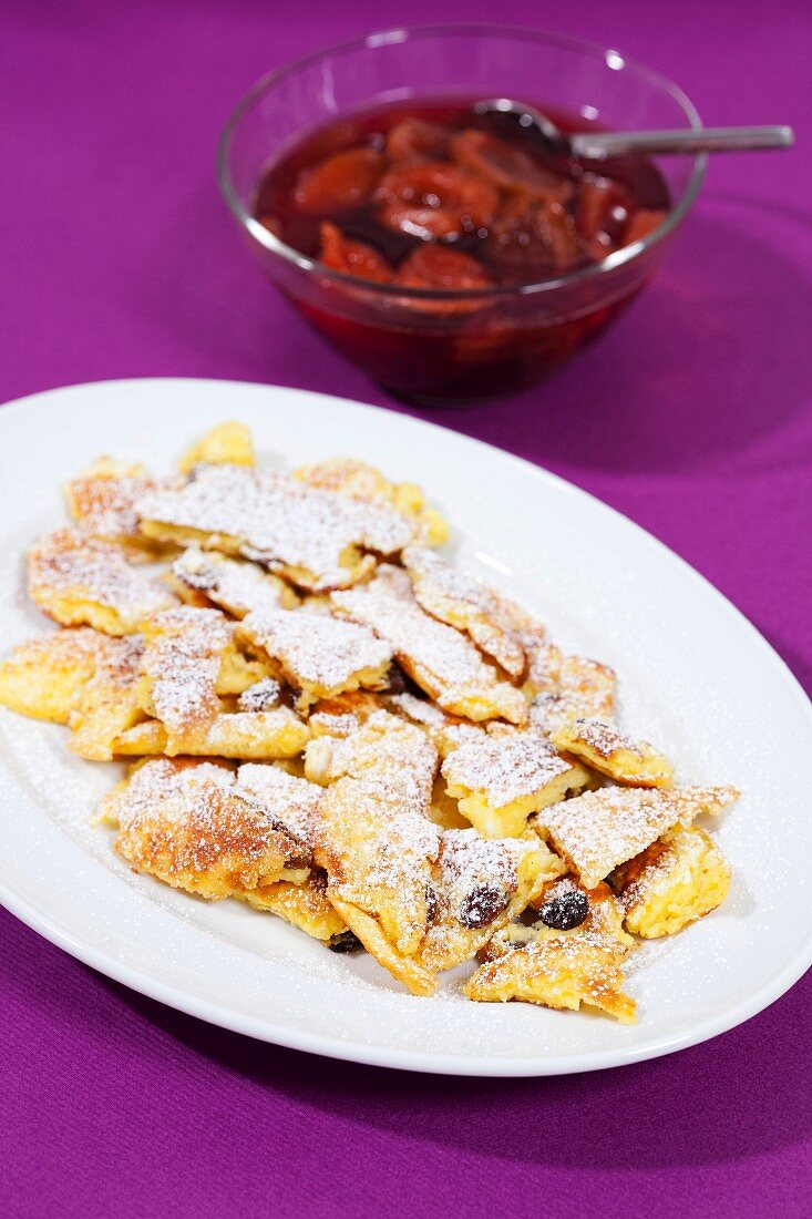 Plate of kaiserschmarrn