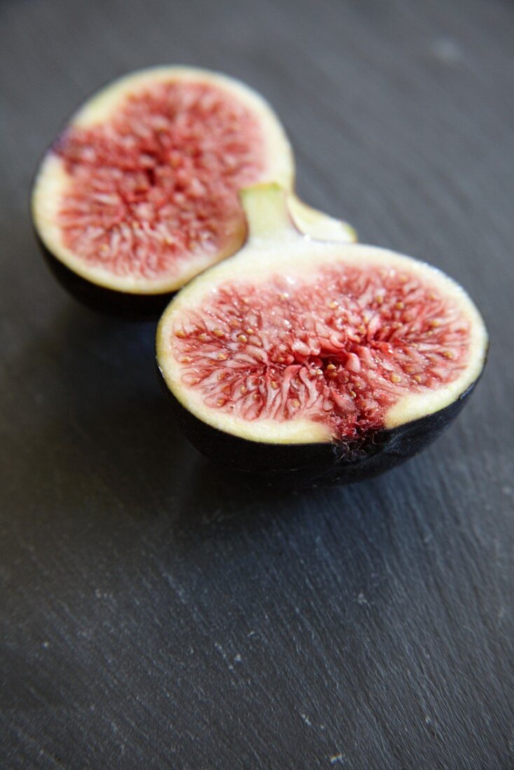 Fresh Fig Cut in Half