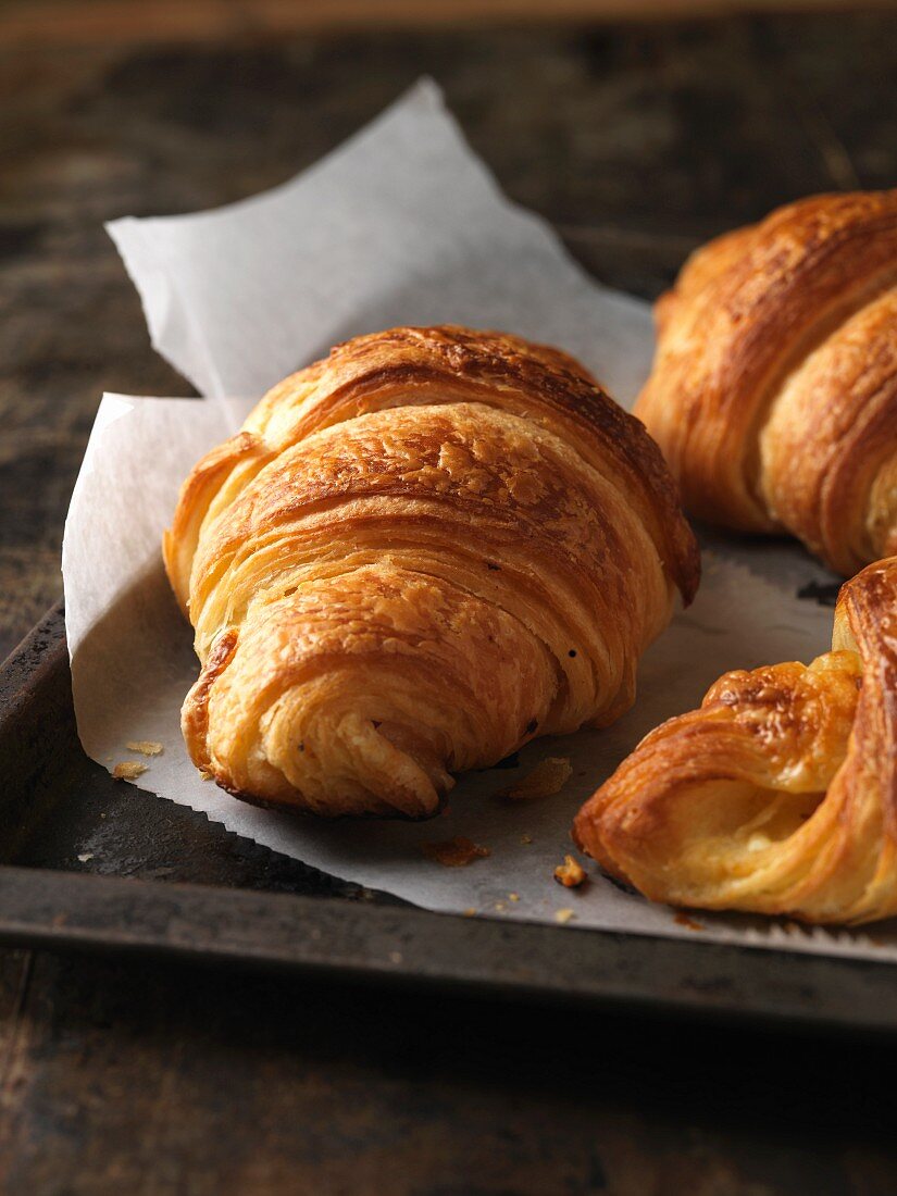 Fresh croissants