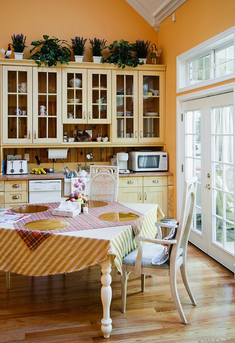 Kitchen Cabinets and Table