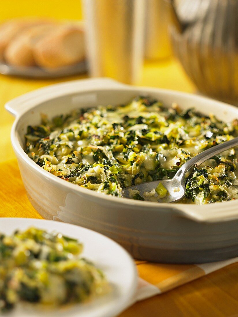 Broccoli and cheese bake