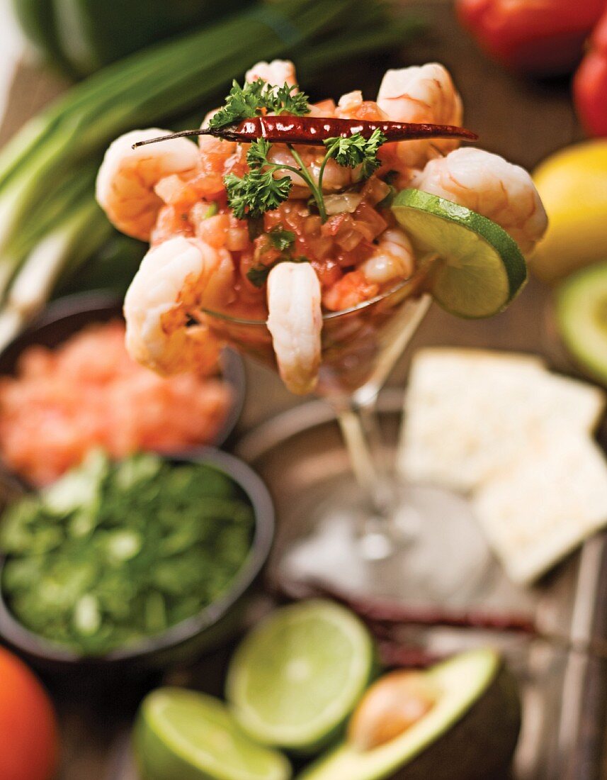 Mexican Style Shrimp Cocktail