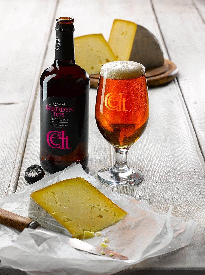 Celt Bleddyn 1075 Ale and Caerphilly cheese