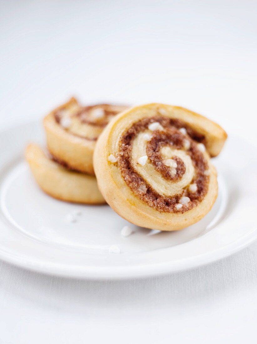Kanelbullar (Swedish cinnamon buns)