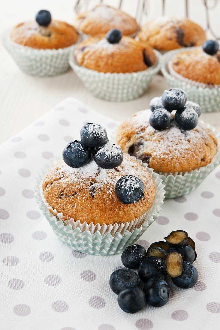 Blaubeermuffins