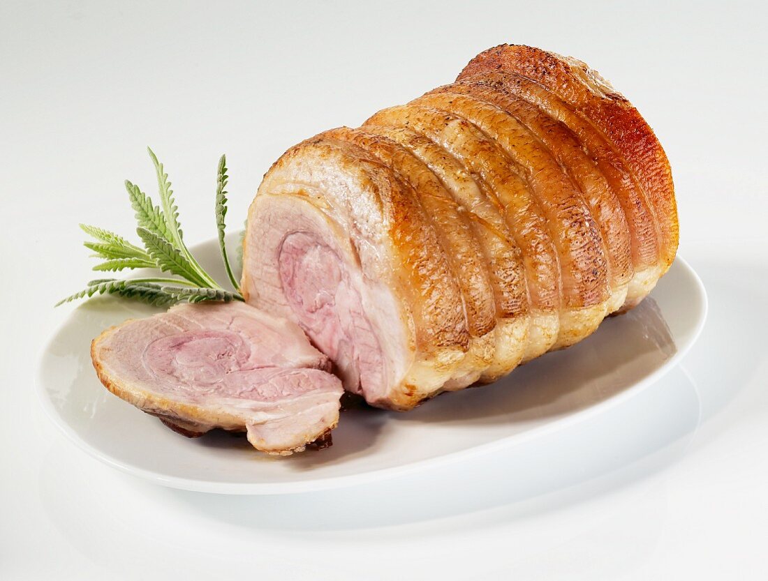 Rolled joint of pork