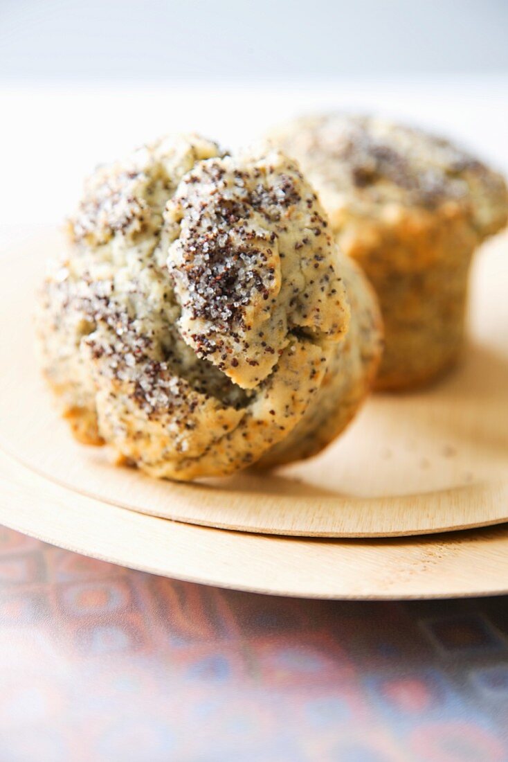 Ricotta and poppy-seed muffins