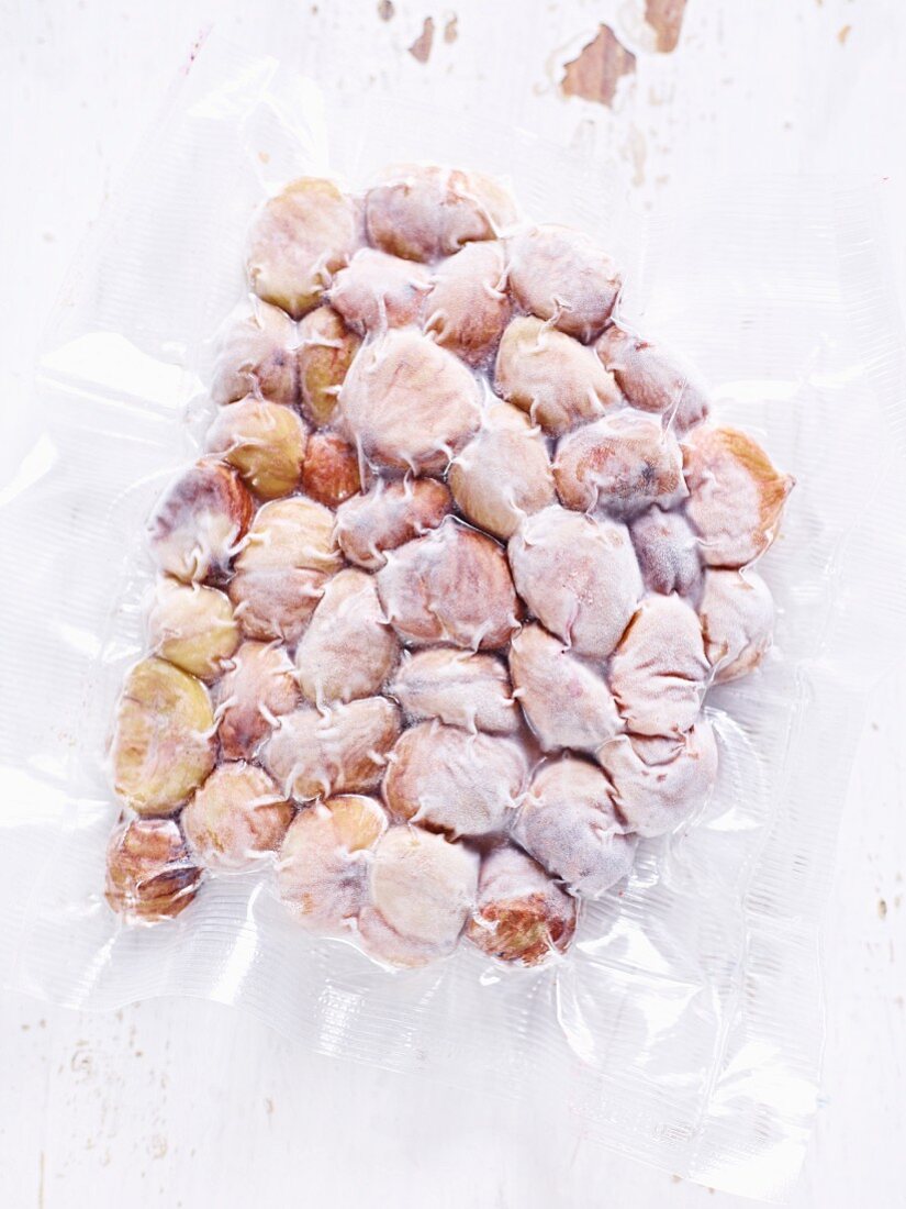 Frozen chestnuts
