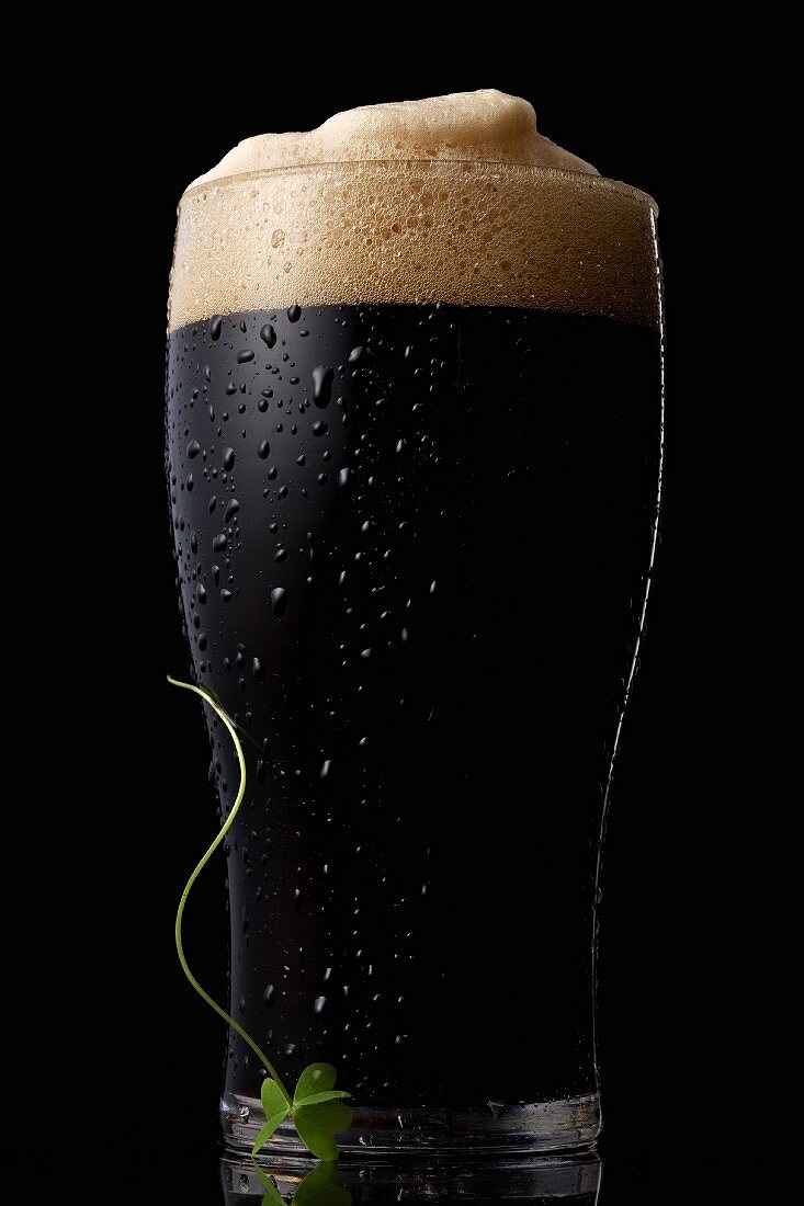 Guinness in einem Pint Glas