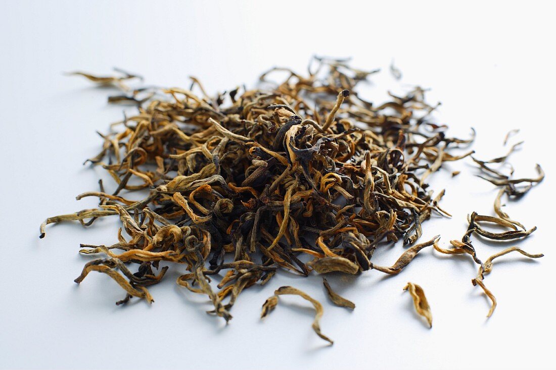 China Golden Black Tea, ungekocht