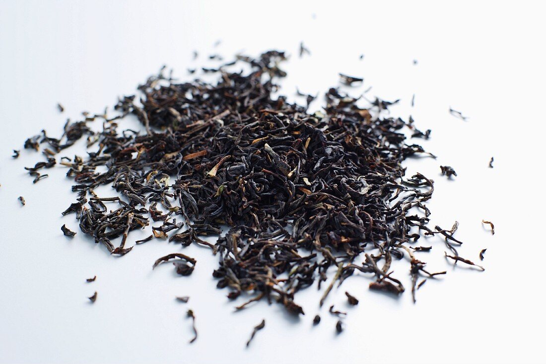 Assam tea leaves