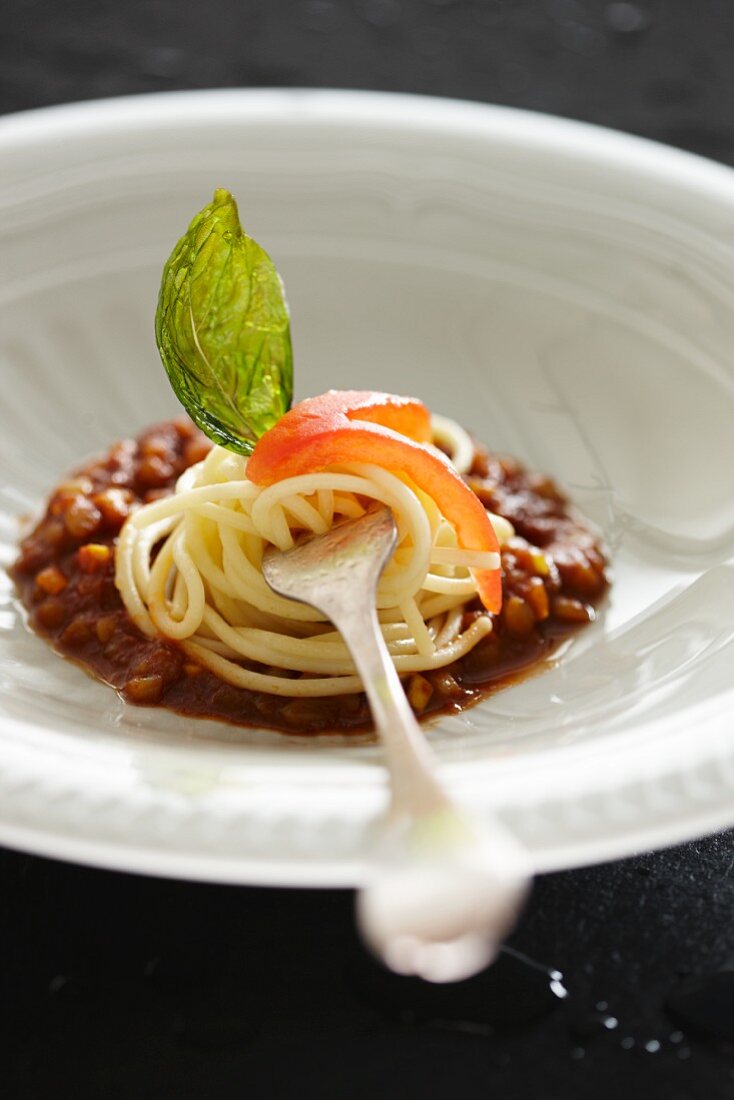 Pasta con le lenticchie (Nudeln mit Linsen, Italien)