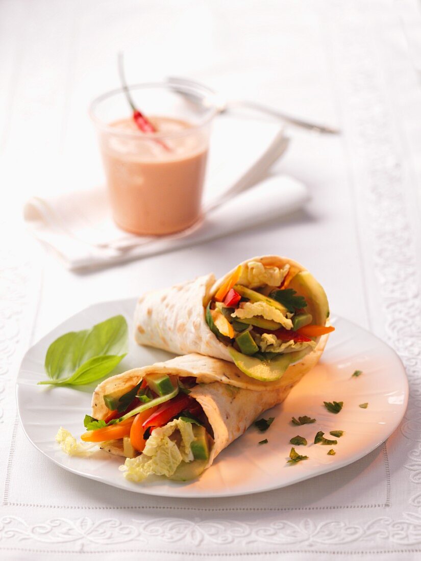 Vegetable wraps