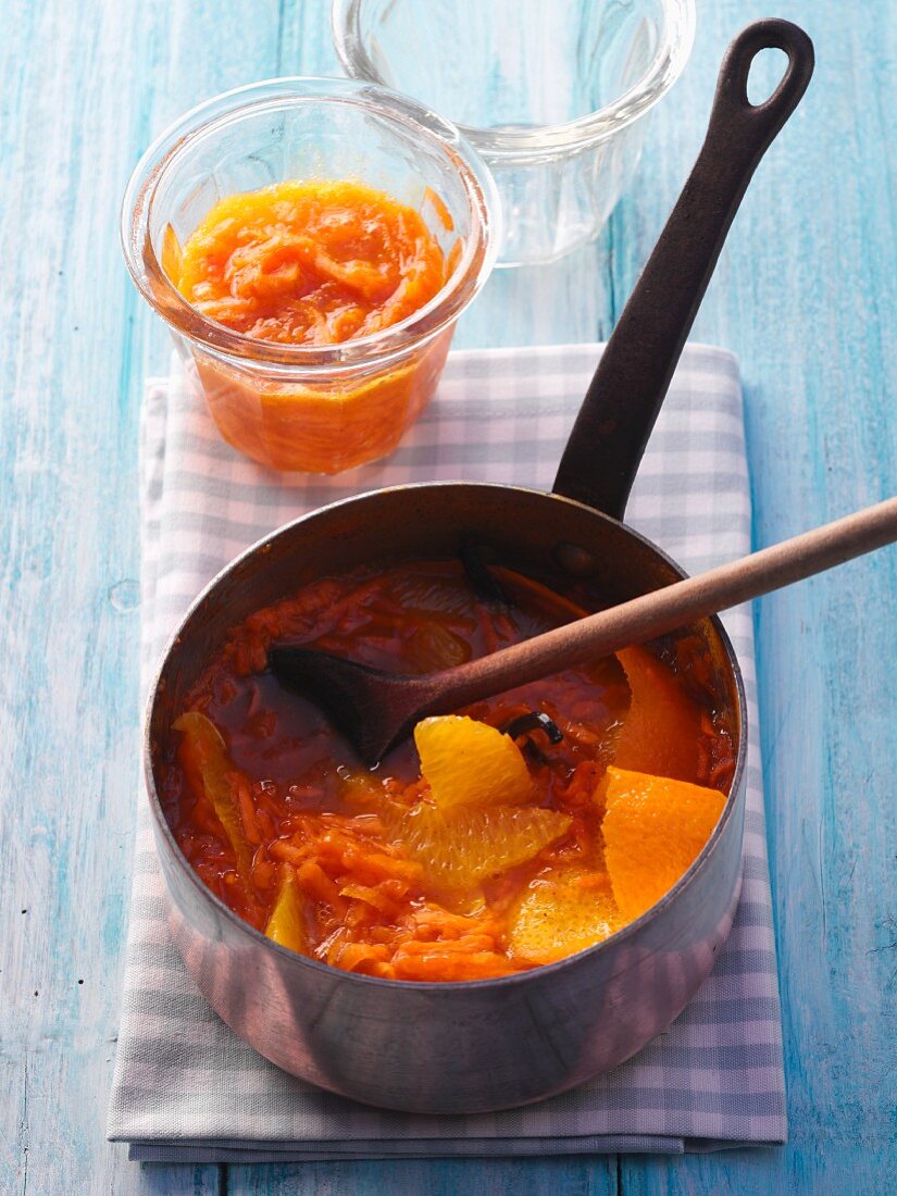 Pumpkin and orange jam