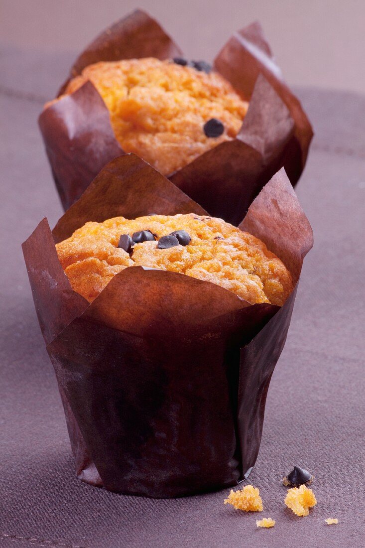 Muffins mit Schokotropfen