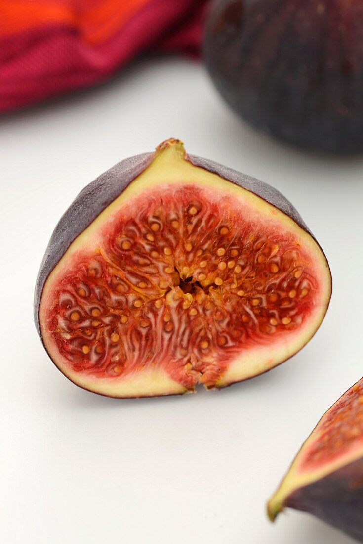 Halved fig
