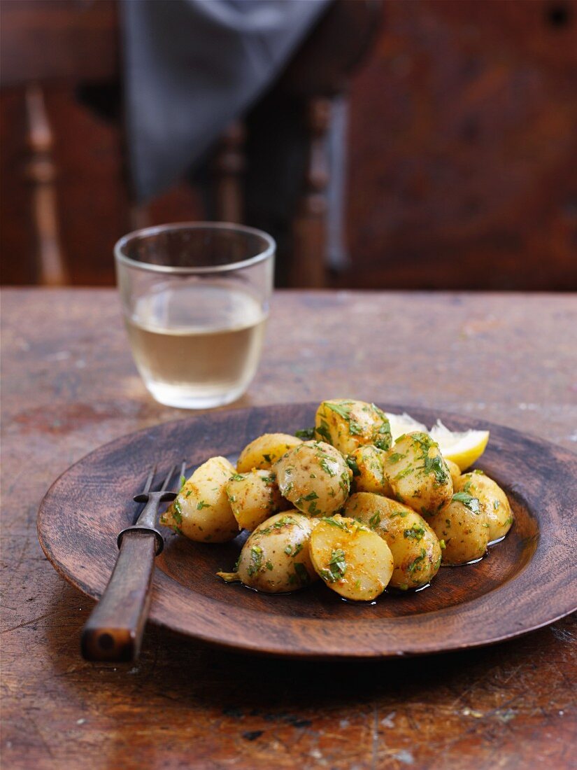 Kartoffelsalat mit Kräutern