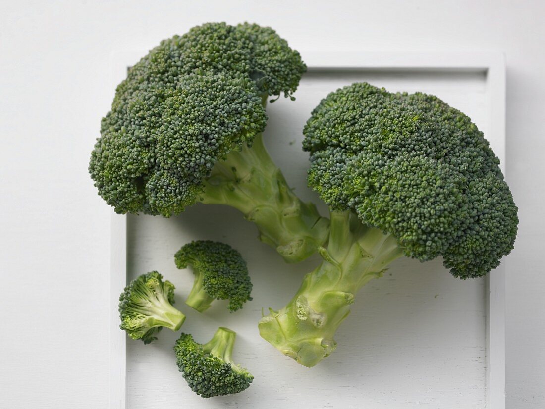 Pieces of Fresh Broccoli