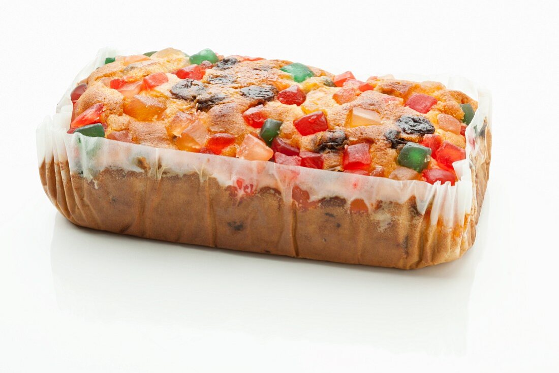 Christmas loaf with candied fruit