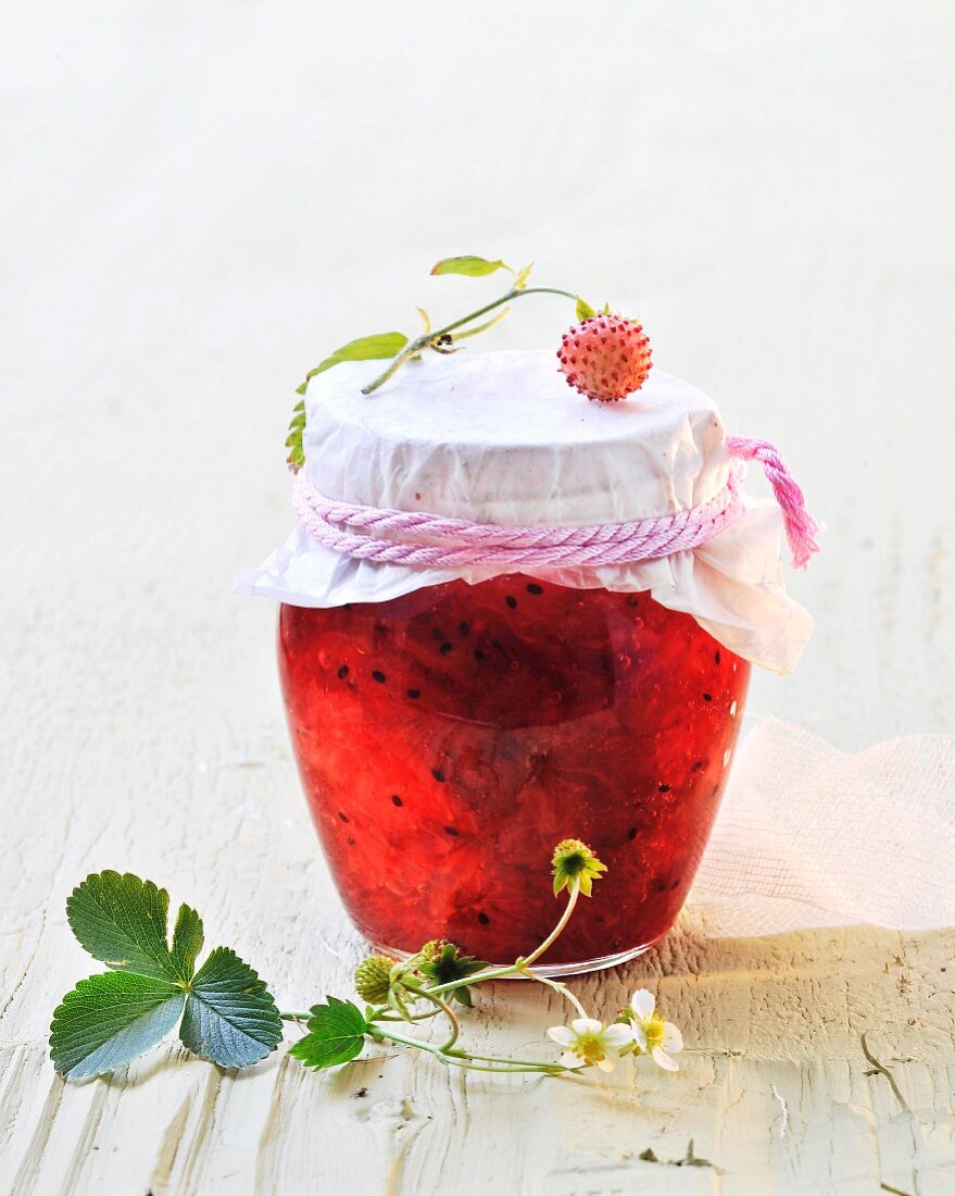 Wild strawberry jam