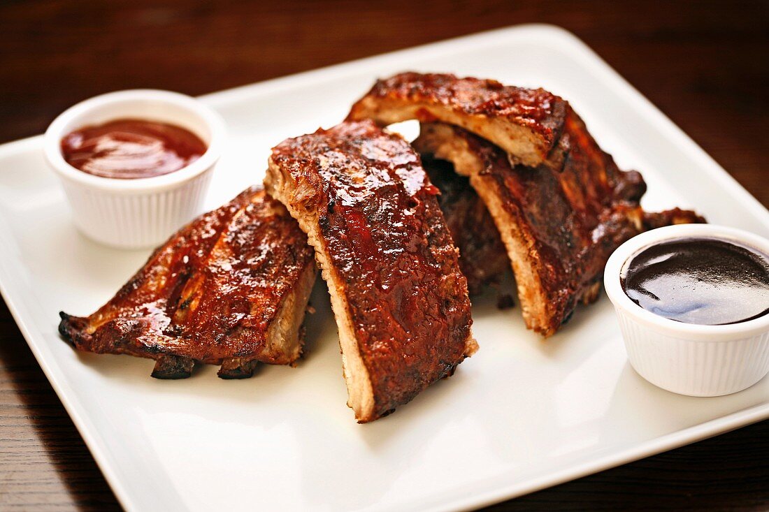 Spareribs mit Barbecuesauce