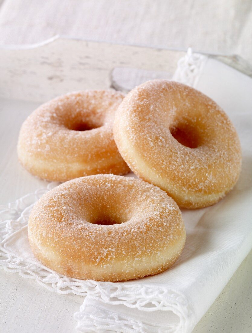 Sugared Donuts and Donut Holes