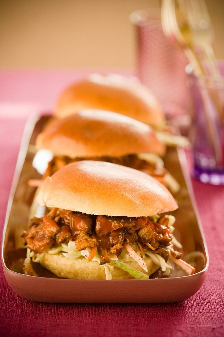 Barbecue Pork Sliders