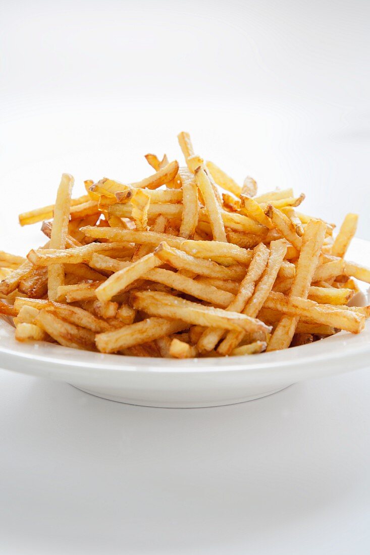 Shoestring French Fries in a Bowl
