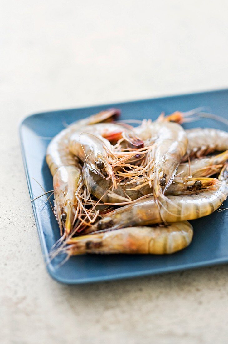 Raw prawns