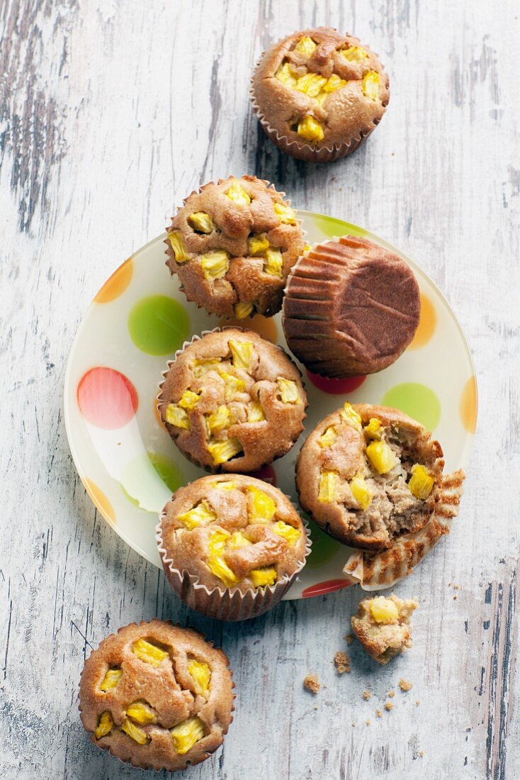 Muffins mit Früchten