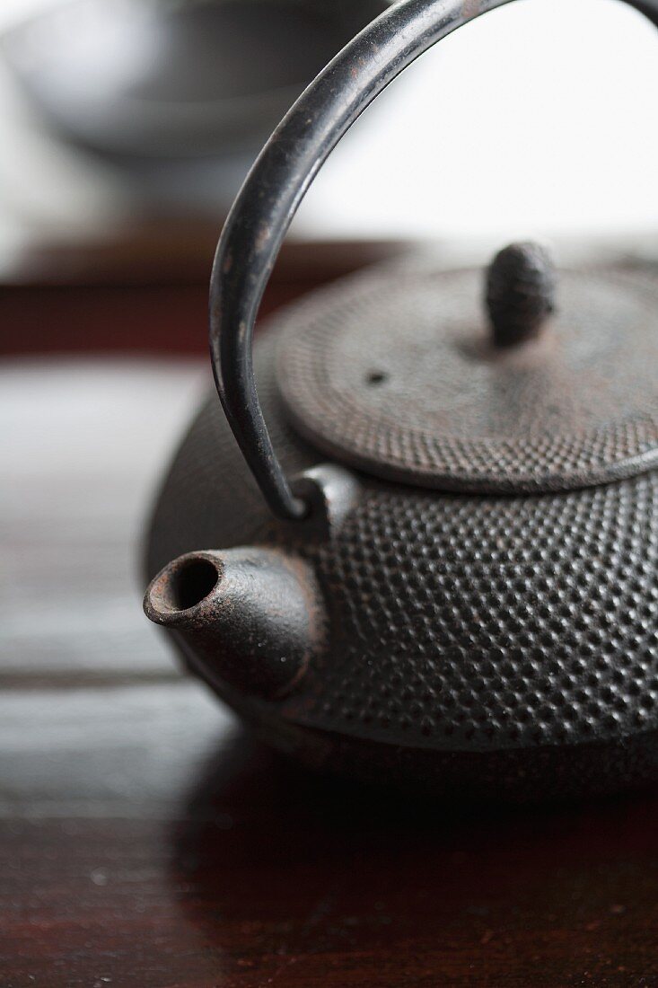 A Japanese teapot