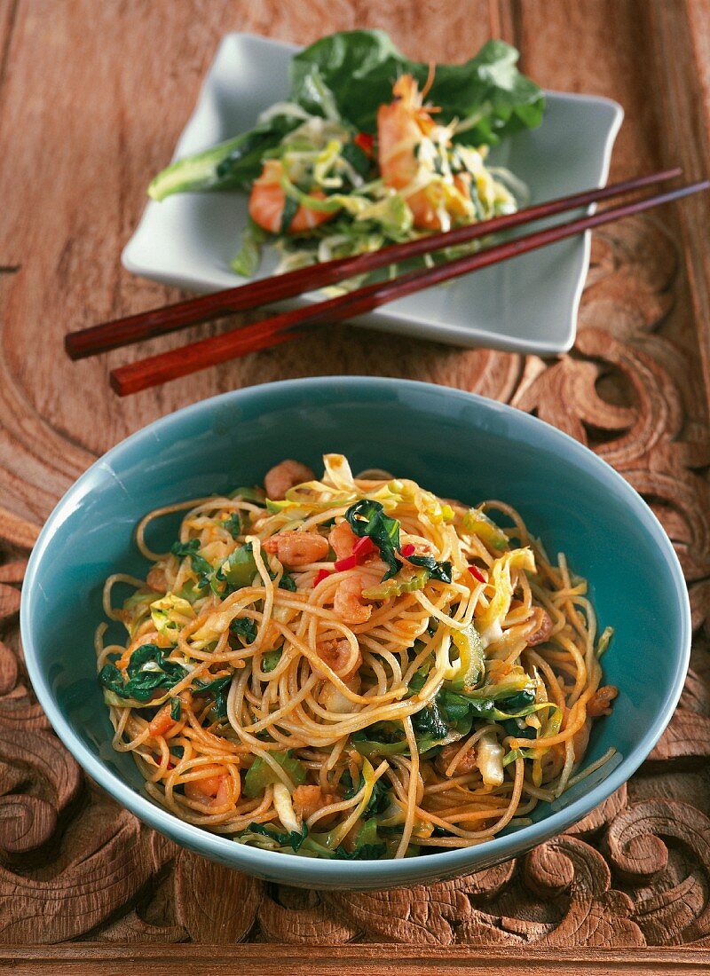 Mee Goreng (gebratene Nudeln, Indonesien)