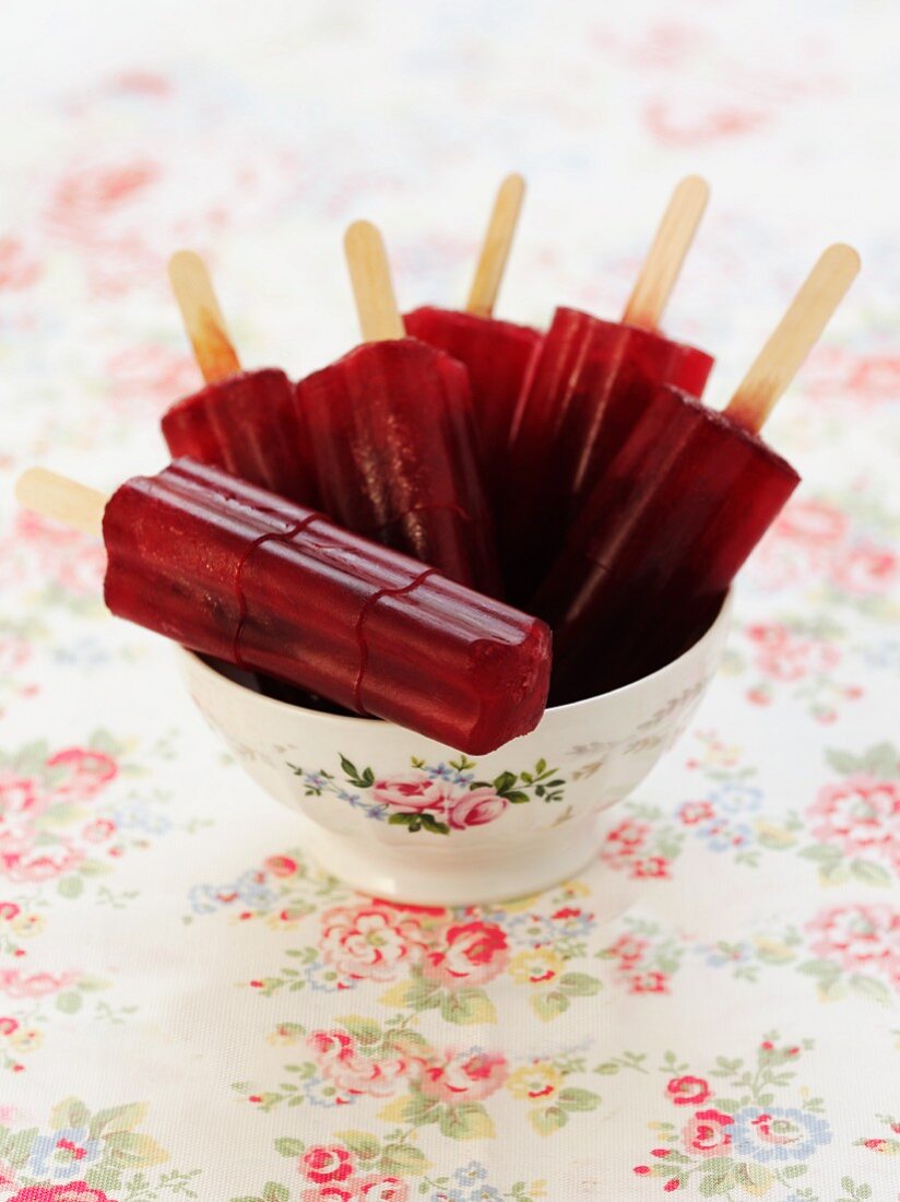 Homemade lollies