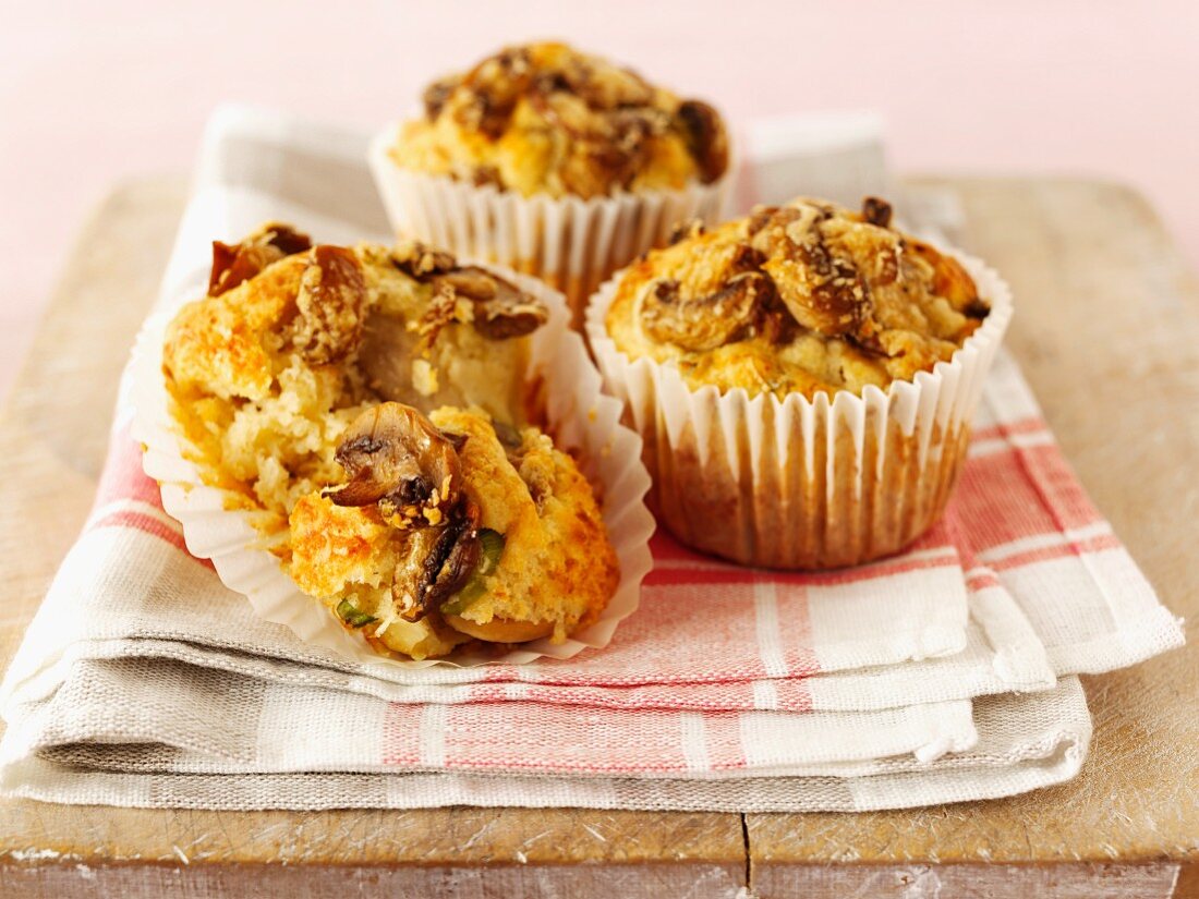 Mushrooms muffins