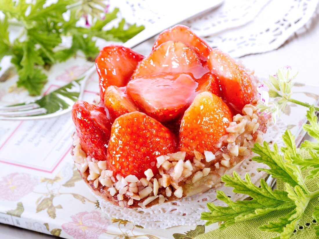 A strawberry tartlets