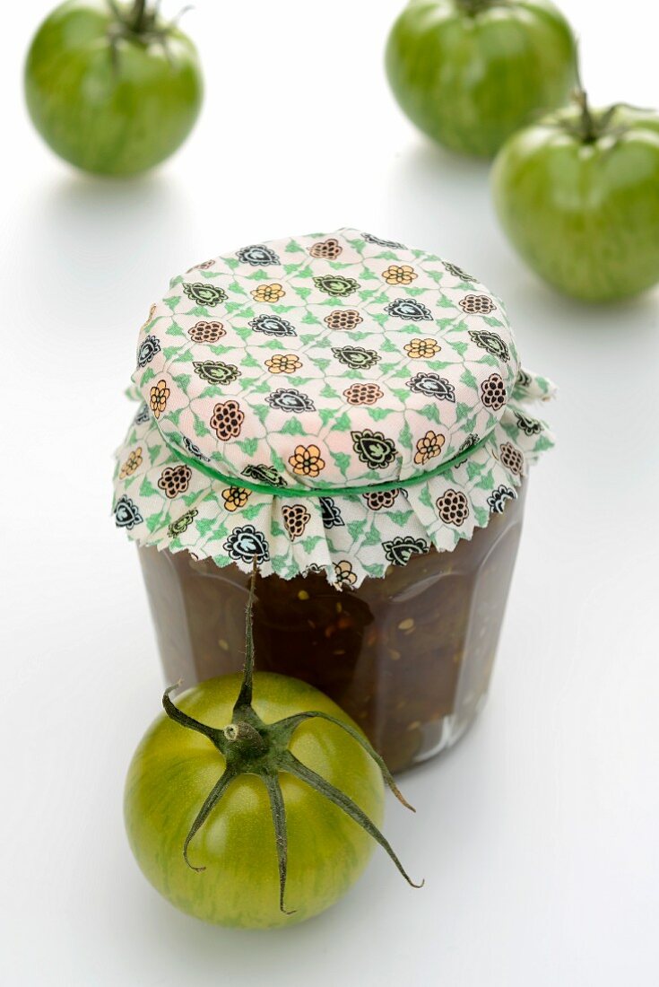 Green tomato chutney