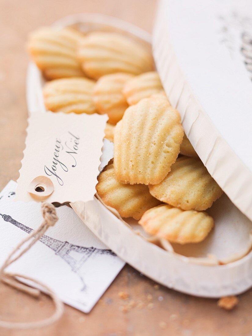 Christmas madeleines