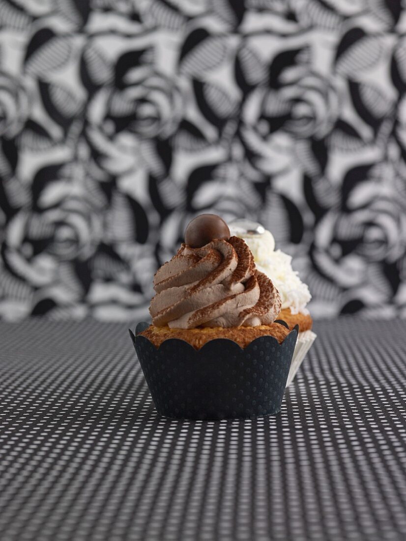 Rum-Cupcake und Kokos-Cupcake