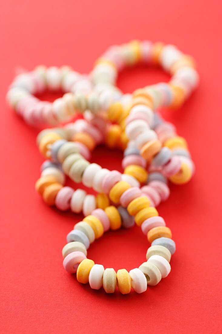 A candy bracelet