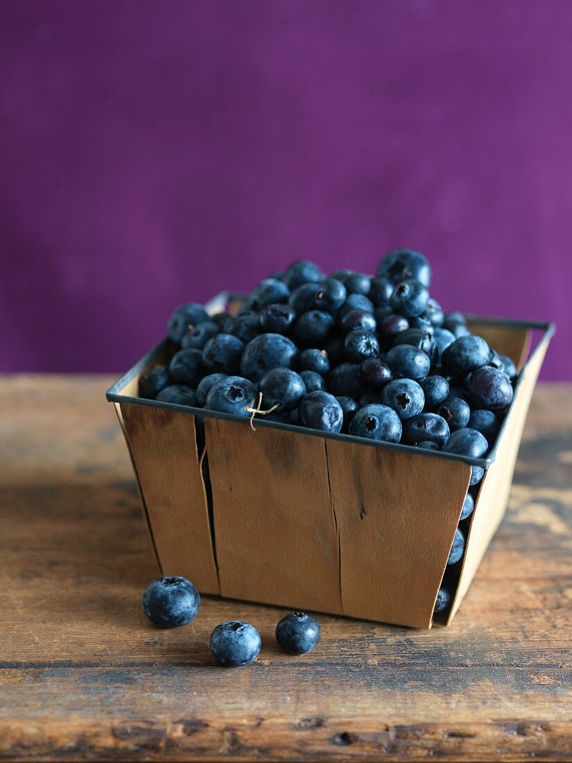 A Pint of Organic Blueberries