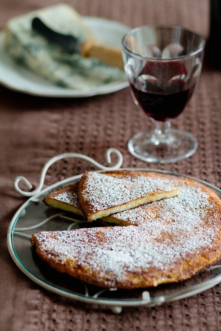 Frittata dolce al forne (thick pancake baked in the oven)
