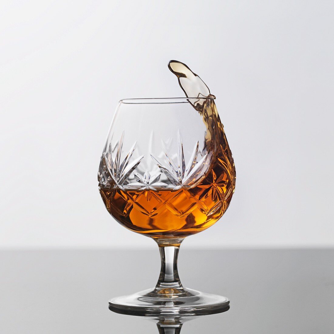 A glass of brandy