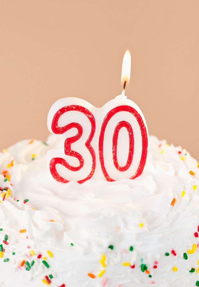 Torte zum 30. Geburtstag