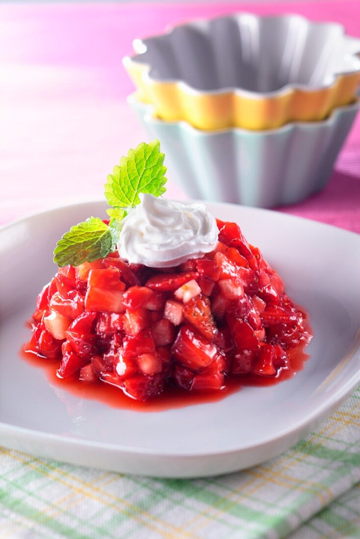 Strawberry tartare