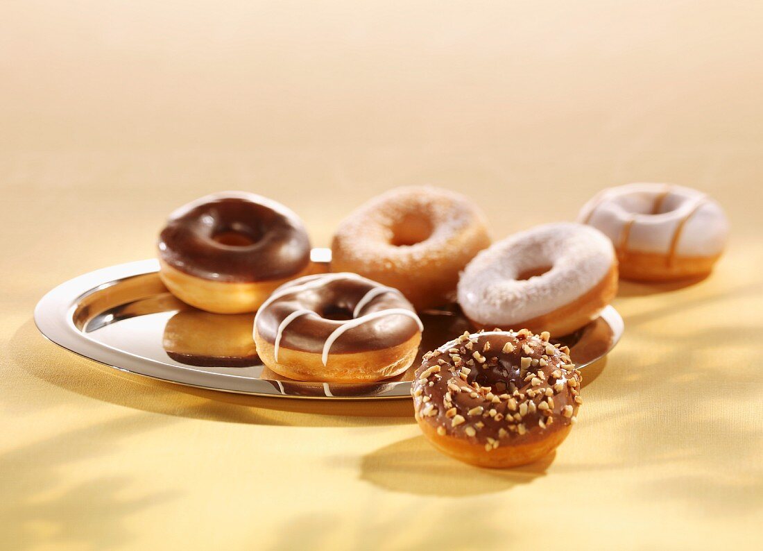 Verschiedene Doughnuts