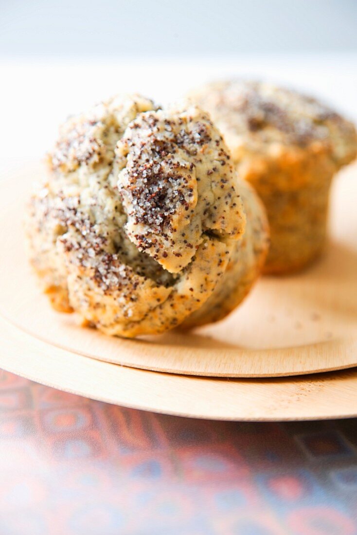 Poppy seed muffins with ricotta